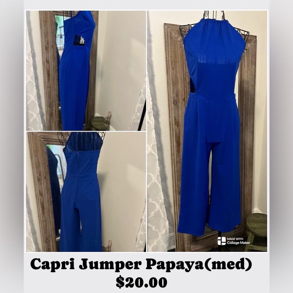 Cute blue jumpsuit! 💙